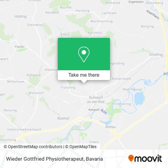 Wieder Gottfried Physiotherapeut map