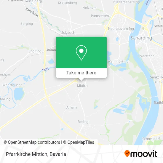 Pfarrkirche Mittich map