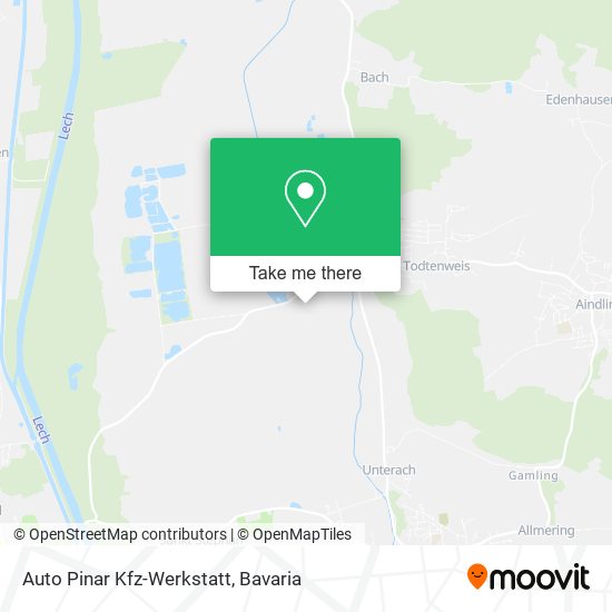 Auto Pinar Kfz-Werkstatt map