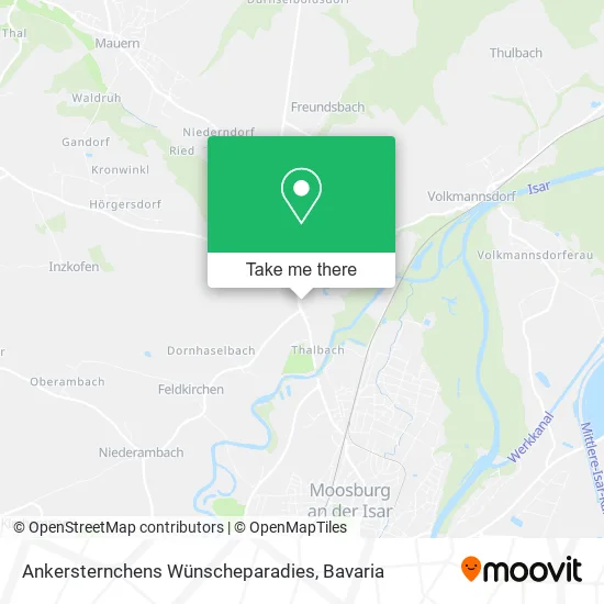Карта Ankersternchens Wünscheparadies