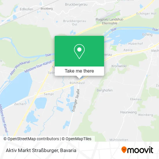 Карта Aktiv Markt Straßburger