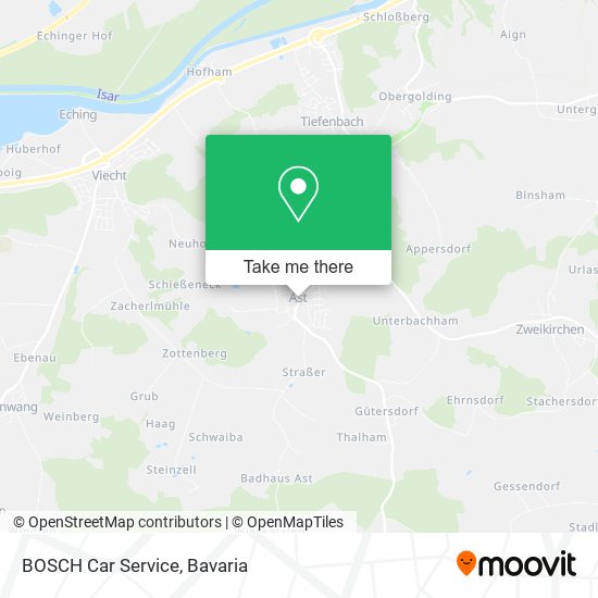 BOSCH Car Service map