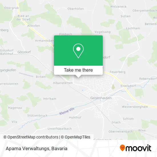 Карта Apama Verwaltungs