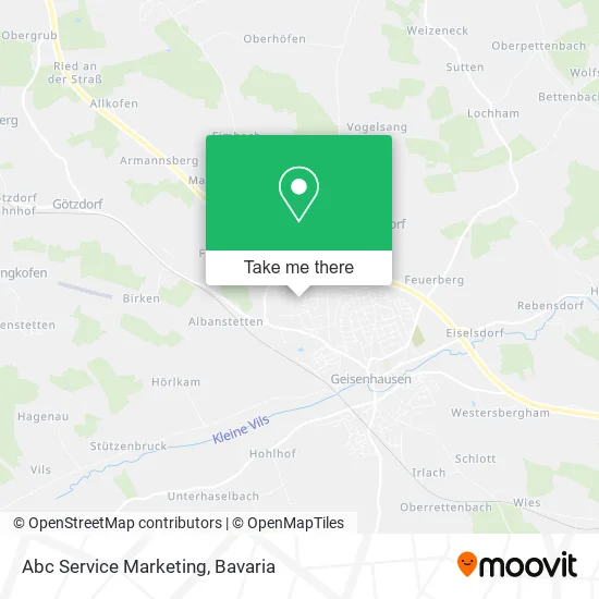 Карта Abc Service Marketing