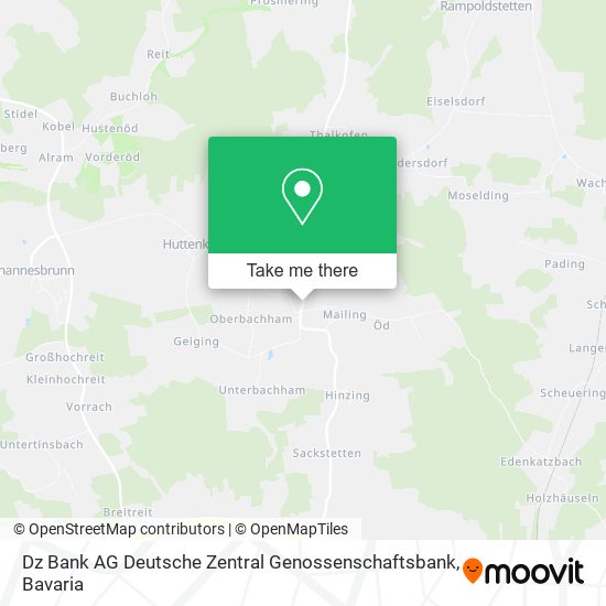 Dz Bank AG Deutsche Zentral Genossenschaftsbank map