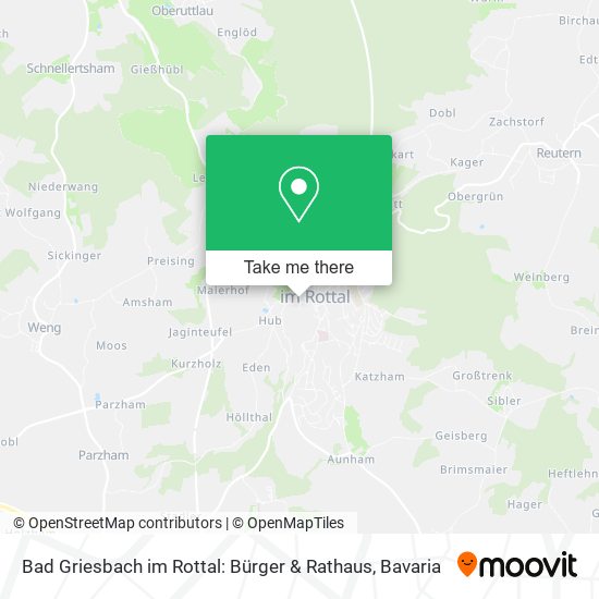 Bad Griesbach im Rottal: Bürger & Rathaus map