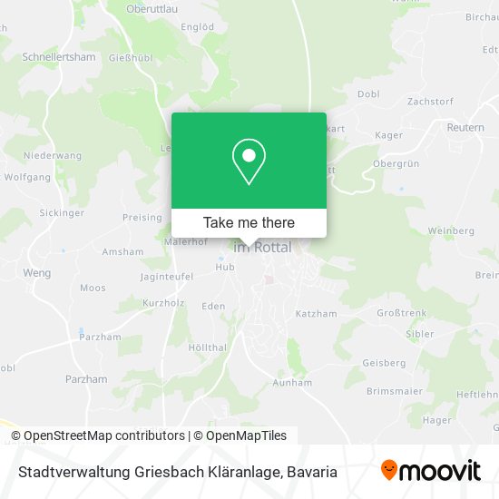 Stadtverwaltung Griesbach Kläranlage map