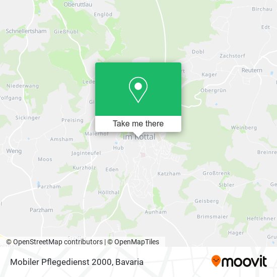 Mobiler Pflegedienst 2000 map