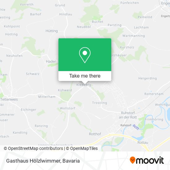 Gasthaus Hölzlwimmer map