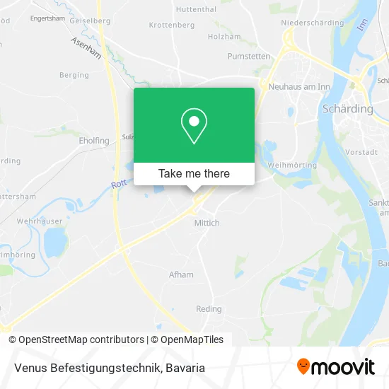Карта Venus Befestigungstechnik
