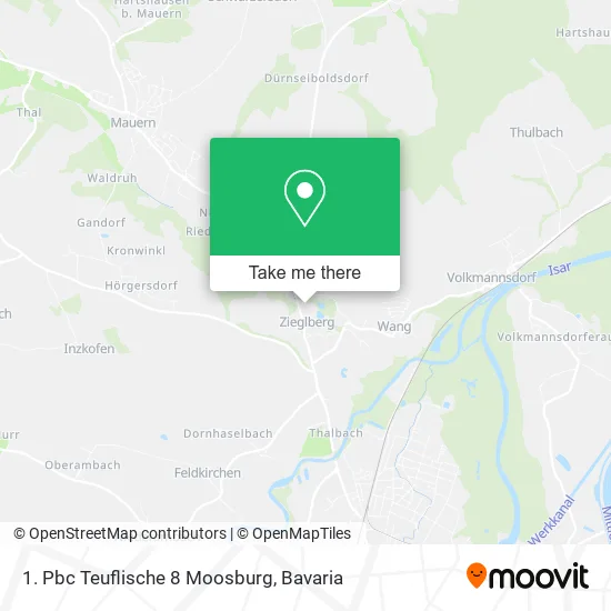 Карта 1. Pbc Teuflische 8 Moosburg