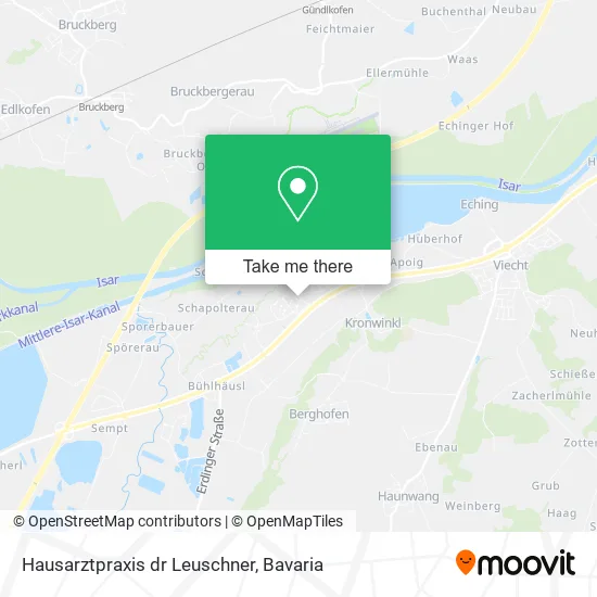 Карта Hausarztpraxis dr Leuschner