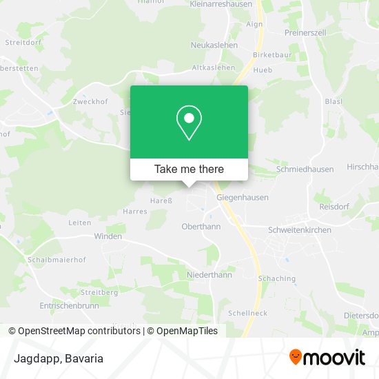 Jagdapp map