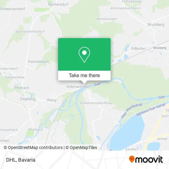 Карта DHL