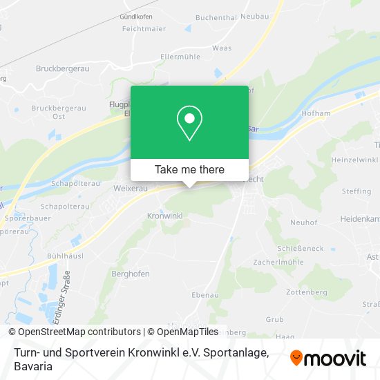 Turn- und Sportverein Kronwinkl e.V. Sportanlage map