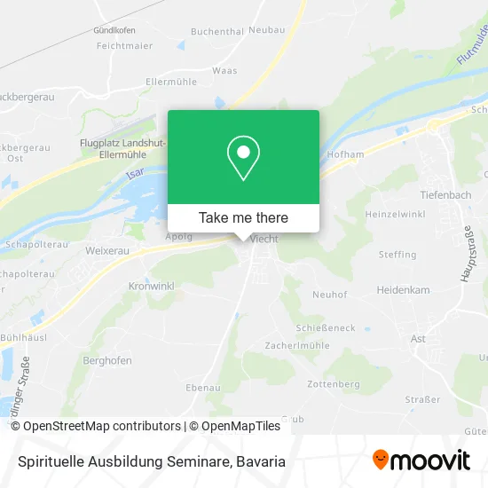Карта Spirituelle Ausbildung Seminare