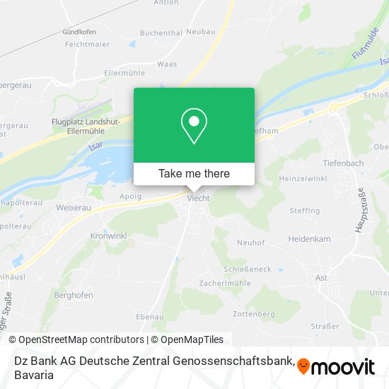 Dz Bank AG Deutsche Zentral Genossenschaftsbank map