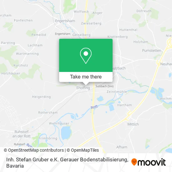 Карта Inh. Stefan Gruber e.K. Gerauer Bodenstabilisierung