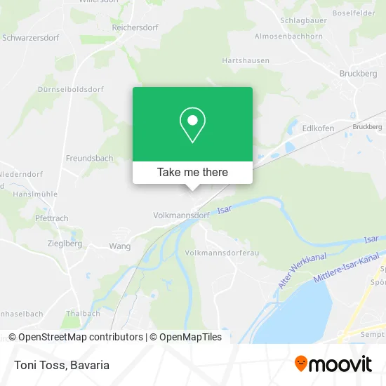 Карта Toni Toss