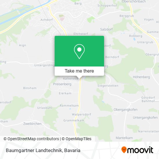 Baumgartner Landtechnik map