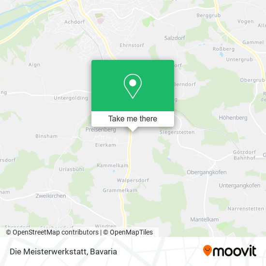 Die Meisterwerkstatt map