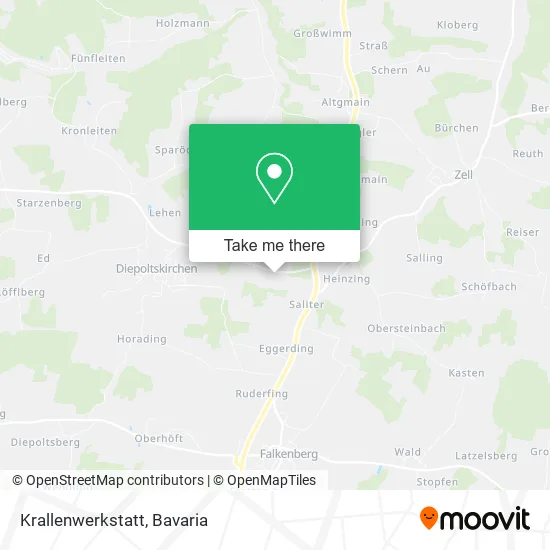Карта Krallenwerkstatt