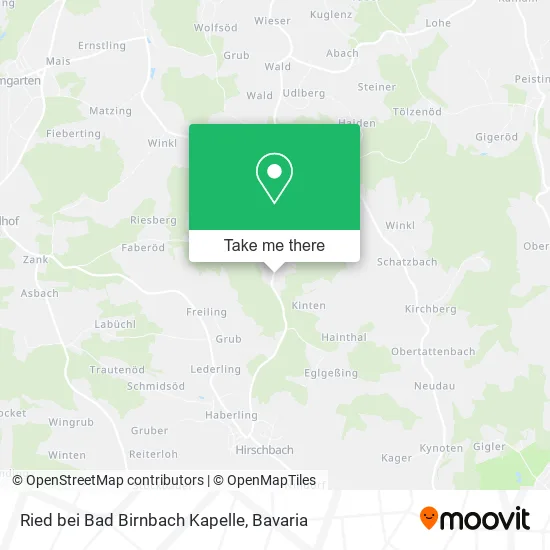 Ried bei Bad Birnbach Kapelle map
