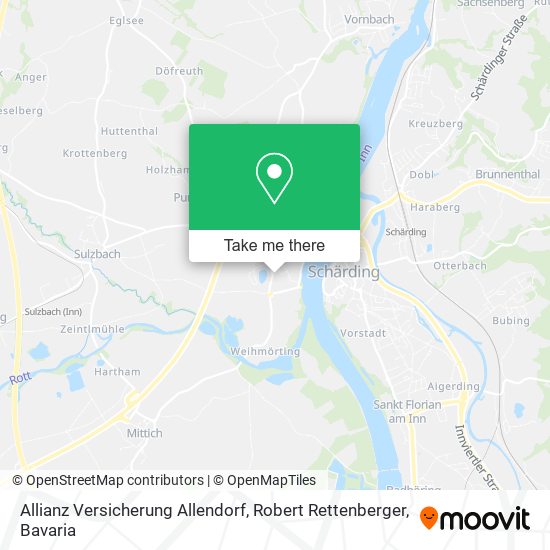 Allianz Versicherung Allendorf, Robert Rettenberger map