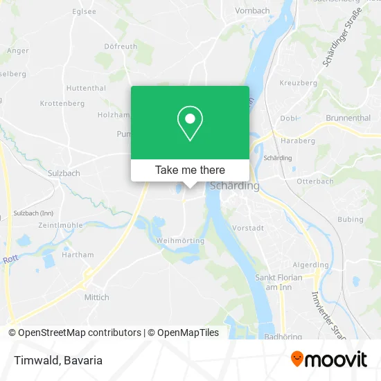 Карта Timwald