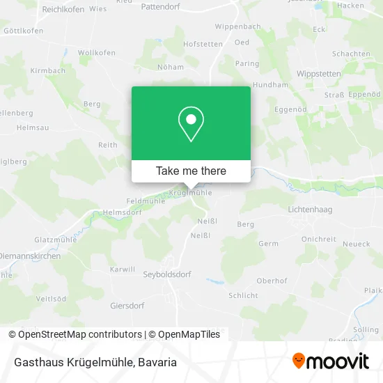 Gasthaus Krügelmühle map