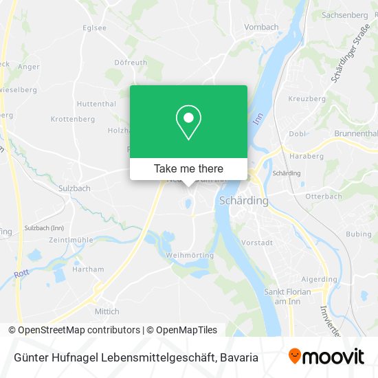 Günter Hufnagel Lebensmittelgeschäft map