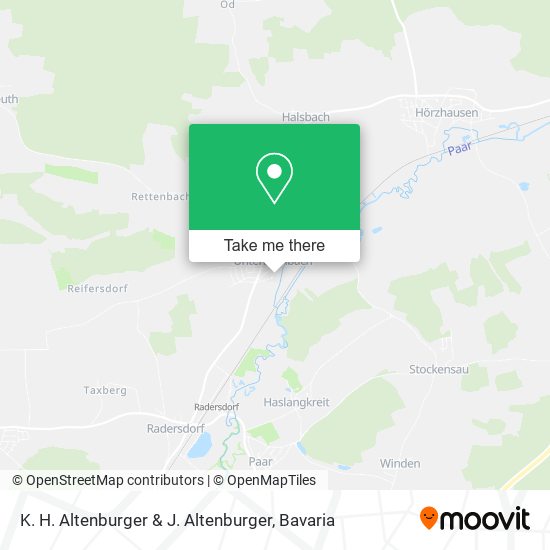 K. H. Altenburger & J. Altenburger map