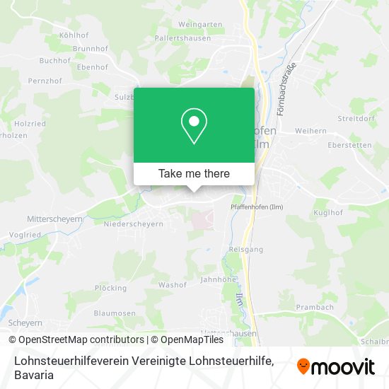 Lohnsteuerhilfeverein Vereinigte Lohnsteuerhilfe map