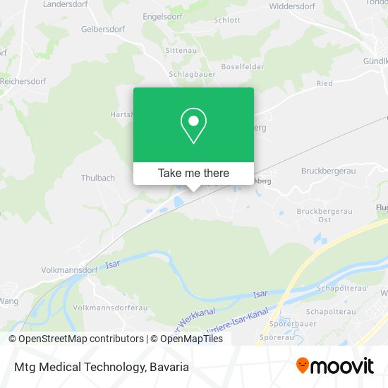 Mtg Medical Technology map