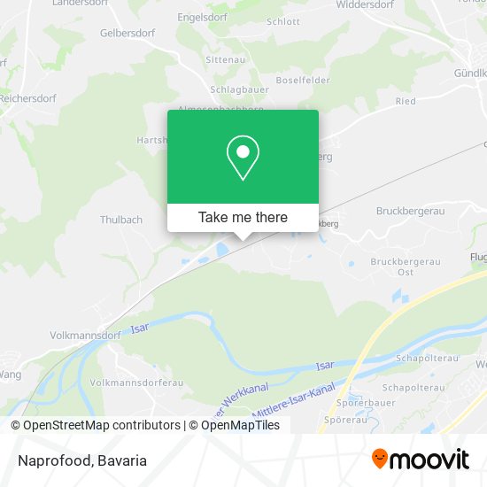 Naprofood map