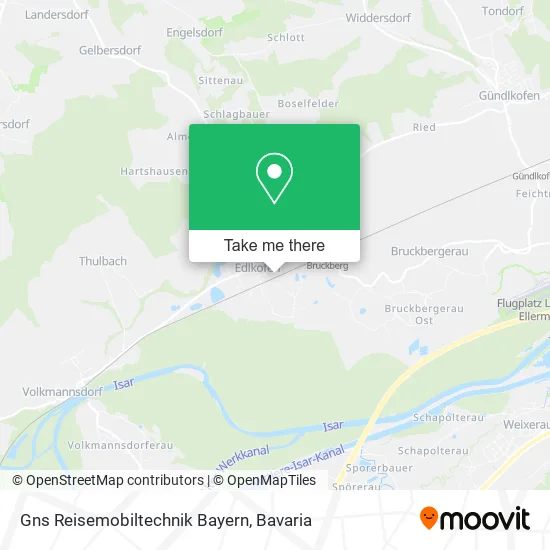 Карта Gns Reisemobiltechnik Bayern