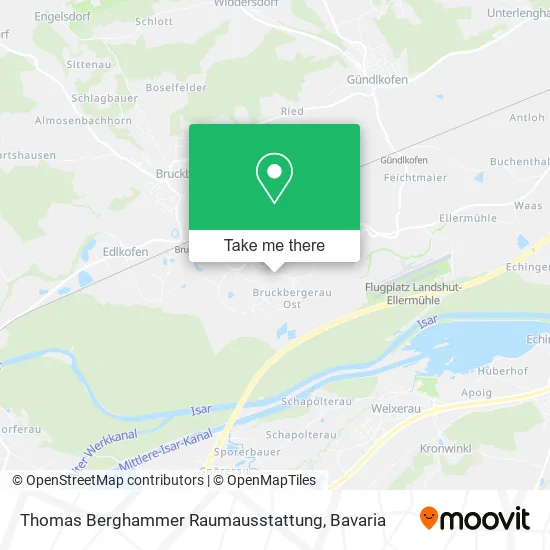 Карта Thomas Berghammer Raumausstattung