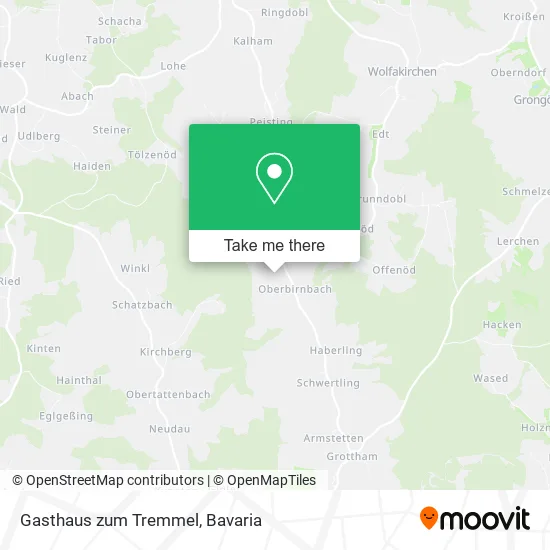 Карта Gasthaus zum Tremmel