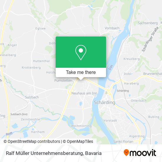 Ralf Müller Unternehmensberatung map