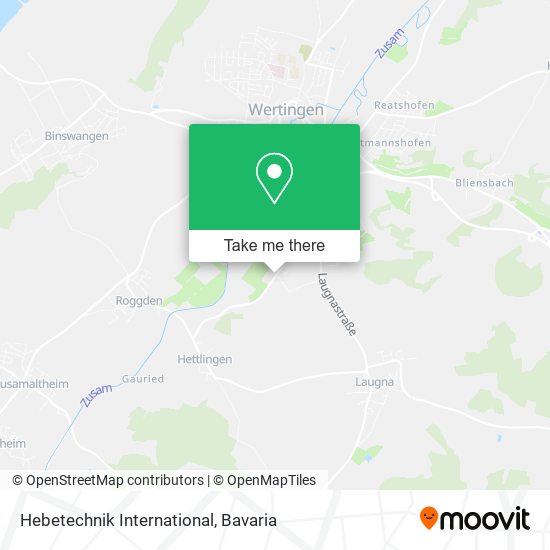 Hebetechnik International map