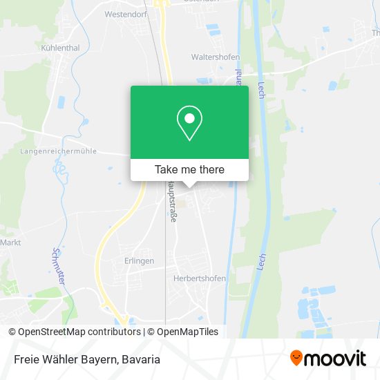 Freie Wähler Bayern map