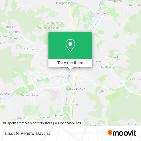 Карта Eiscafé Veneto