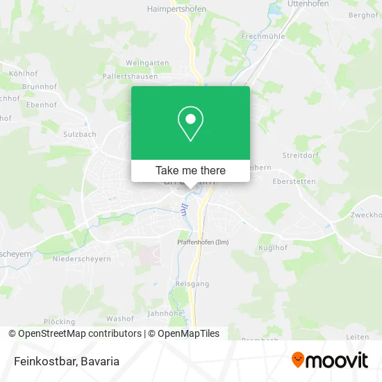 Карта Feinkostbar