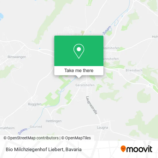 Карта Bio Milchziegenhof Liebert