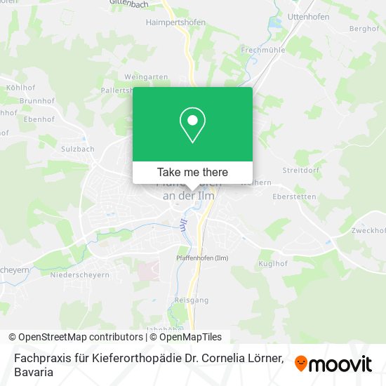 Fachpraxis für Kieferorthopädie Dr. Cornelia Lörner map