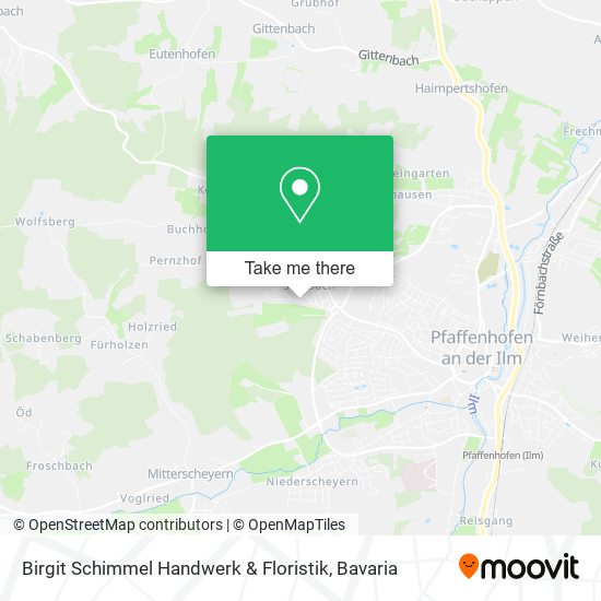Birgit Schimmel Handwerk & Floristik map