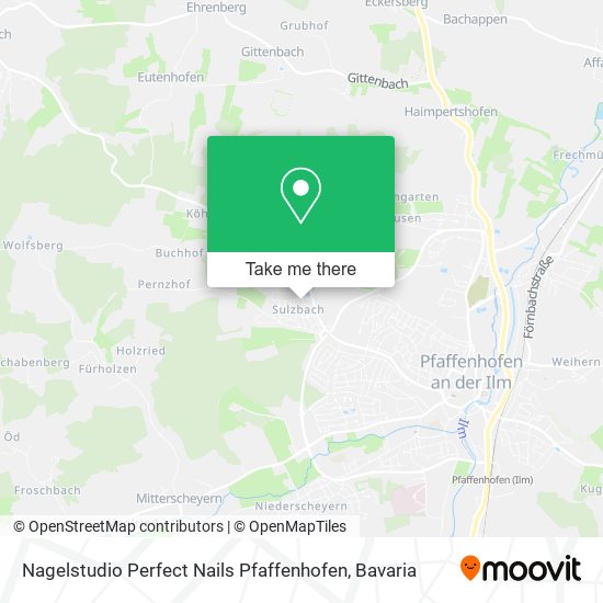 Карта Nagelstudio Perfect Nails Pfaffenhofen