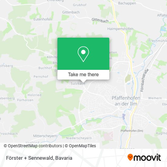 Förster + Sennewald map