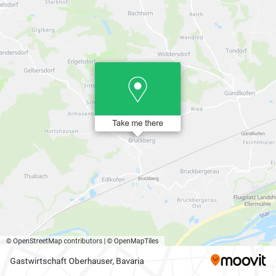 Gastwirtschaft Oberhauser map