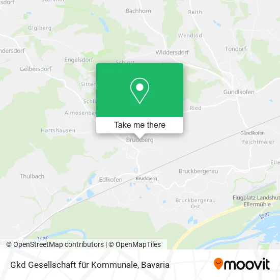 Карта Gkd Gesellschaft für Kommunale